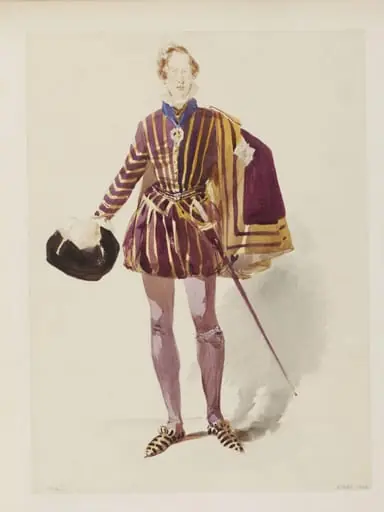 The Duke of Devonshire as an Elizabethan nobleman, c.1600, by Coke Smyth