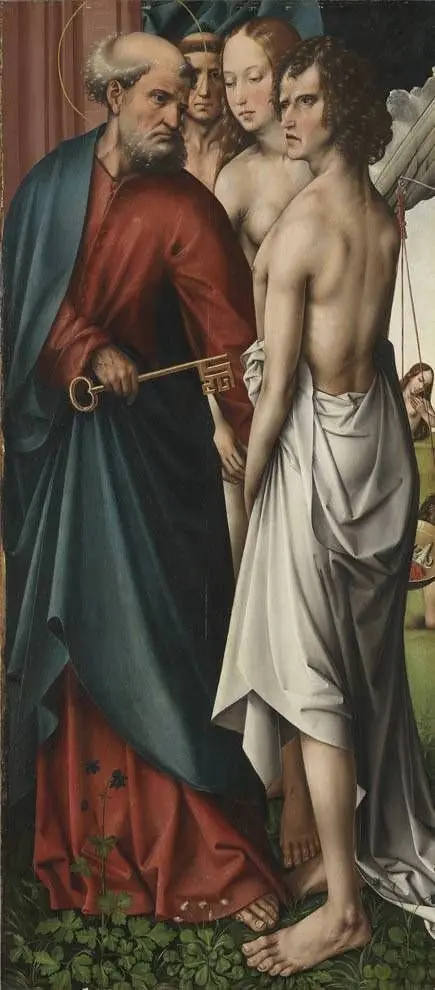 Last Judgement: Saint Peter, by Colijn de Coter