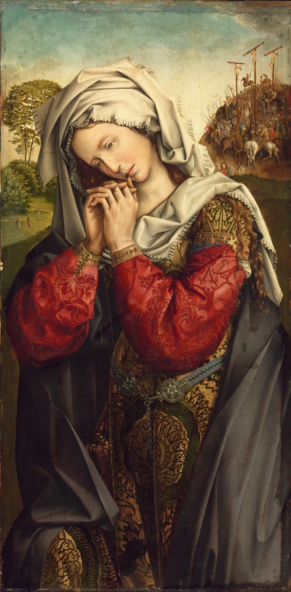 The Mourning Mary Magdalene, by Colijn de Coter, oil, 1500
