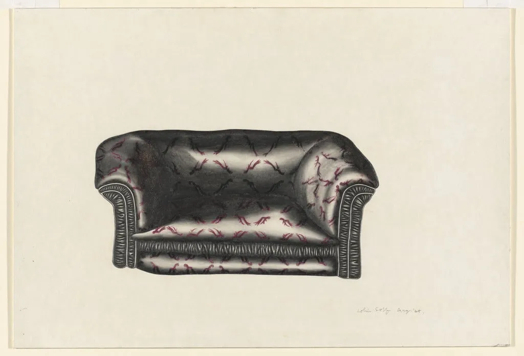 Untitled, by Colin Self, graphite, 1964