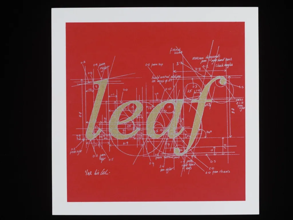 Leaf (untitled), by Collini, 2011