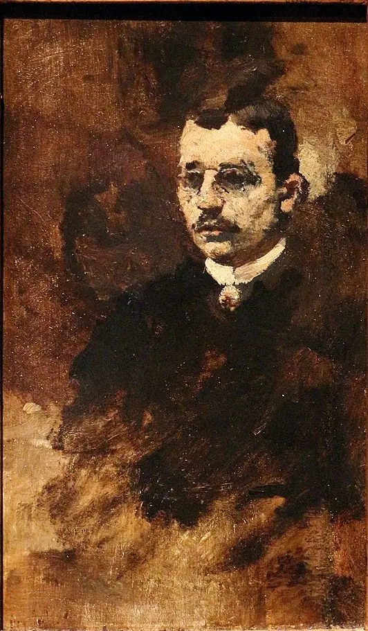 Portrait of the 1st Viscount Azevedo Ferreira, by Columbano Bordalo Pinheiro