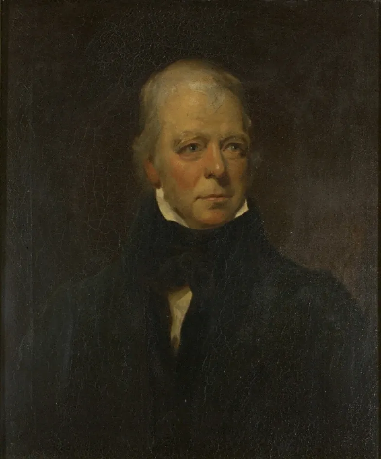 Sir Walter Scott, by Colvin Smith, oil, 1828