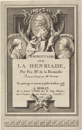 Commentaire sur la Henriade