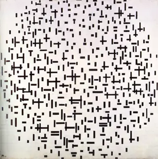Composition in line, second state