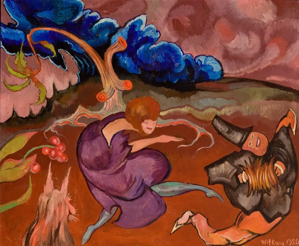 Composition with a dancer