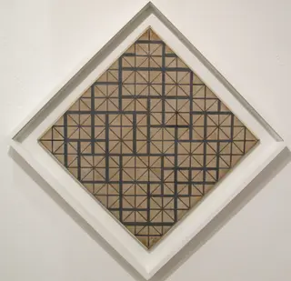Composition with Grid 4 (Lozenge)