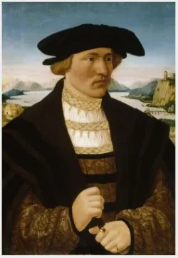 Portrait of Heinrich Knoblauch, by Conrad Faber von Kreuznach, unspecified, 1529