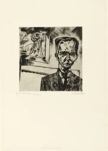 Untitled, by Conrad Felixmüller