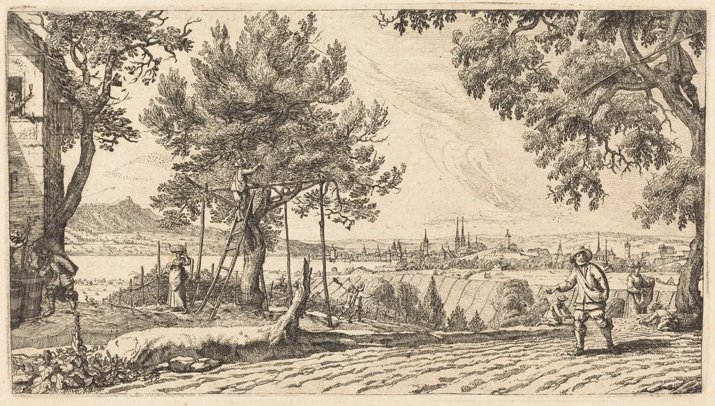 Autumn, by Conrad Meyer, ink, 1648