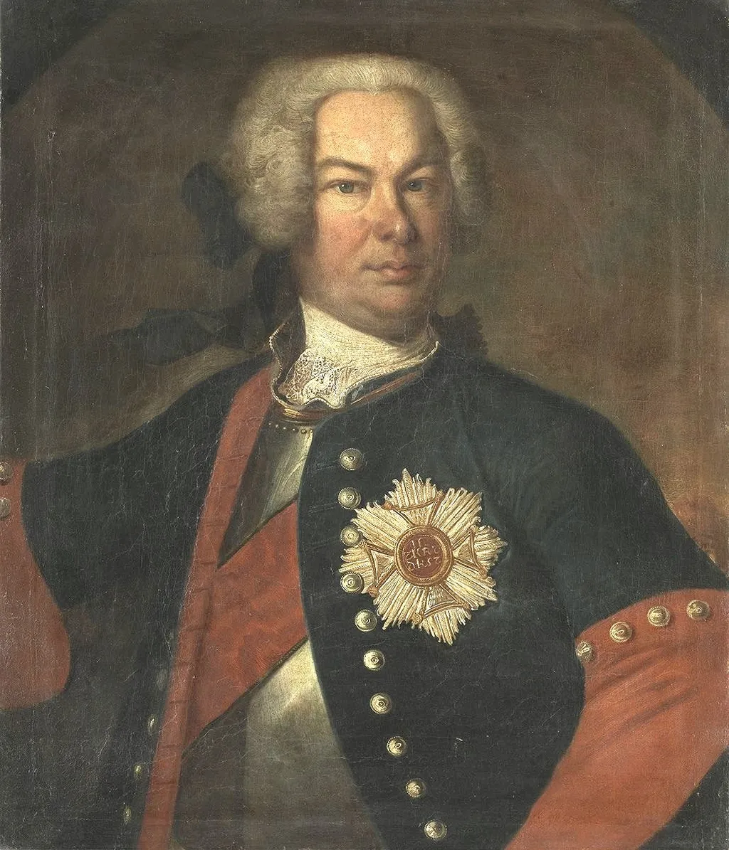 Johann Christian, Father of Carl Theodor of the Pfalz, by Conrad von Mannlich, oil, 1733