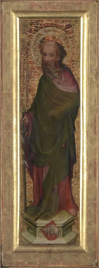 Hl. Paulus Rückseite: Hl. Reinoldus, by Conrad von Soest