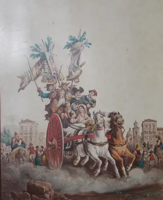 Montevergine, Napoli, by Consalvo Carelli