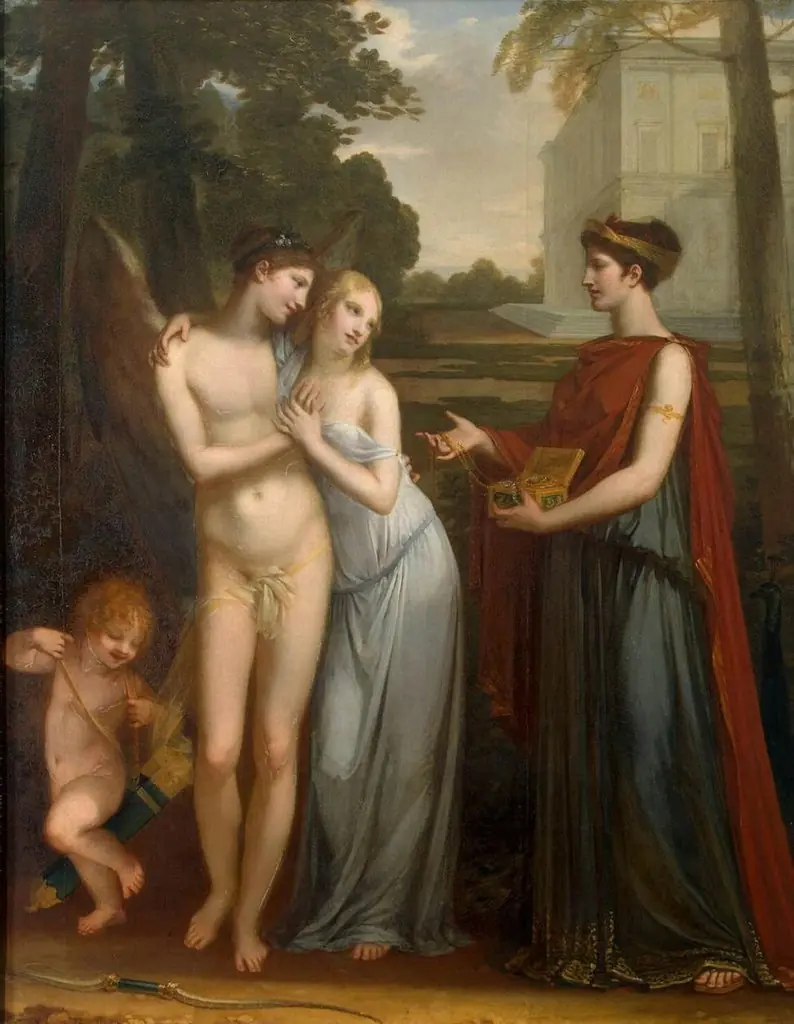 Innocence Preferring Love to Wealth, by Constance Mayer
