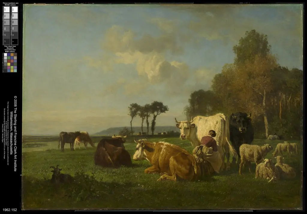 Cattle and Sheep in a Landscape, by Constant Troyon
