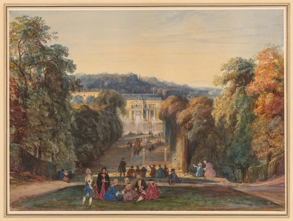 In the Park of Saint Cloud, by Constant Troyon, 1804