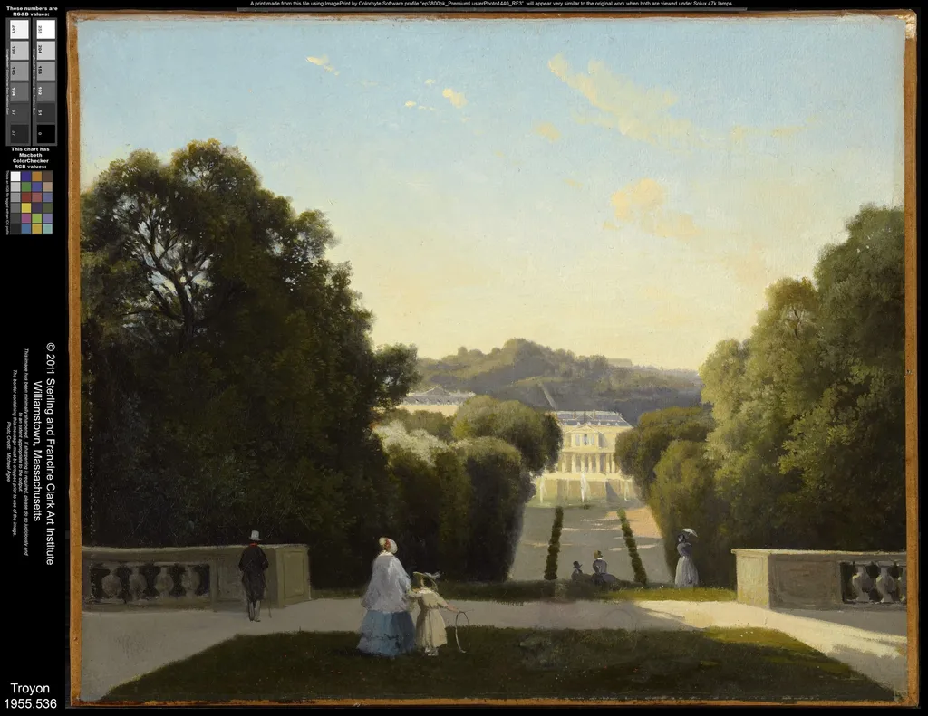 Saint-Cloud, by Constant Troyon, unspecified, 1835