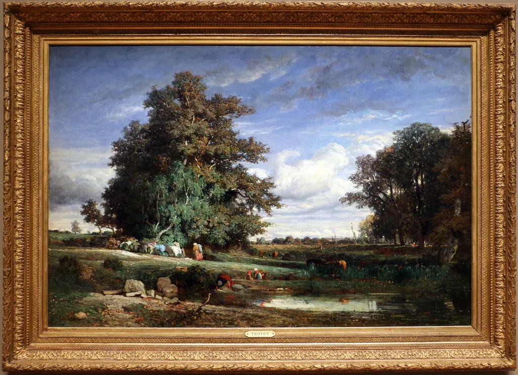 The Swamp, by Constant Troyon, unspecified, 1840