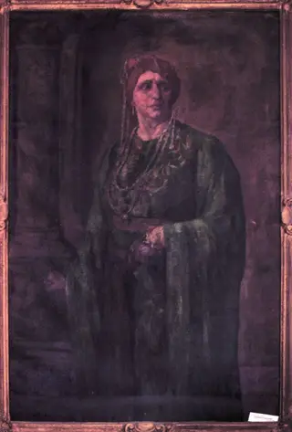 Constanța Demetriade în Doamna Clara din „Vlaicu Vodă” de Alexandru Davila, by Cecilia Cuțescu-Storck