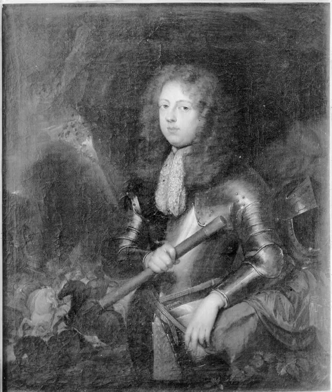 Bildnis eines Prinzen, by Constantijn Netscher, unspecified, 1698