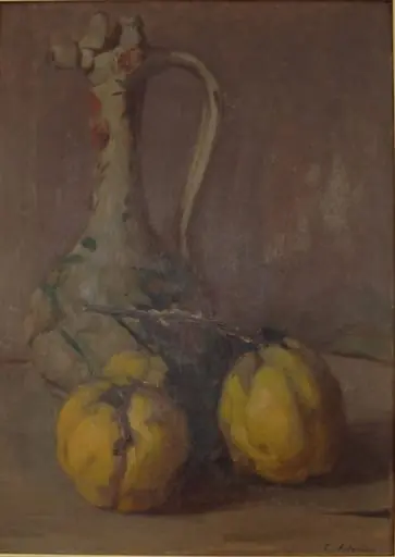 Natură moartă cu vas și gutui, by Constantin Artachino