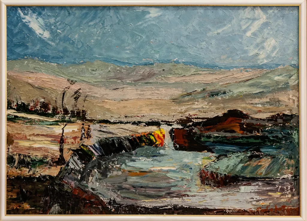 Peisaj dobrogean - Râul Casimcea, by Constantin Calafateanu