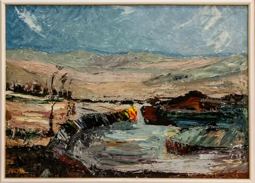 Peisaj dobrogean - Râul Casimcea, by Constantin Calafateanu