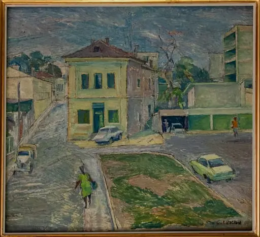 Piață în Tulcea, by Constantin Crăciun
