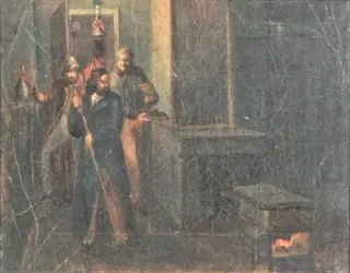 C.A. Rosetti, I.C. Brătianu și Vasile Mălinescu la Paris în 1850, by Constantin Daniel Rosenthal, 1850