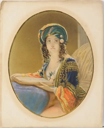 Femeie cu turban, by Constantin Daniel Rosenthal