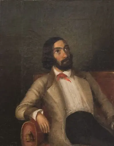 Portret C.A. Rosetti, by Constantin Daniel Rosenthal