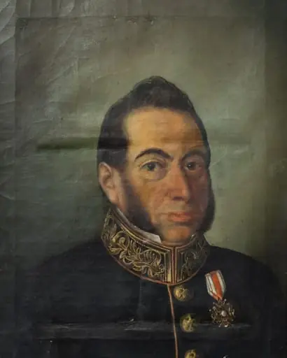 Portret (de) militar, by Constantin Daniel Rosenthal