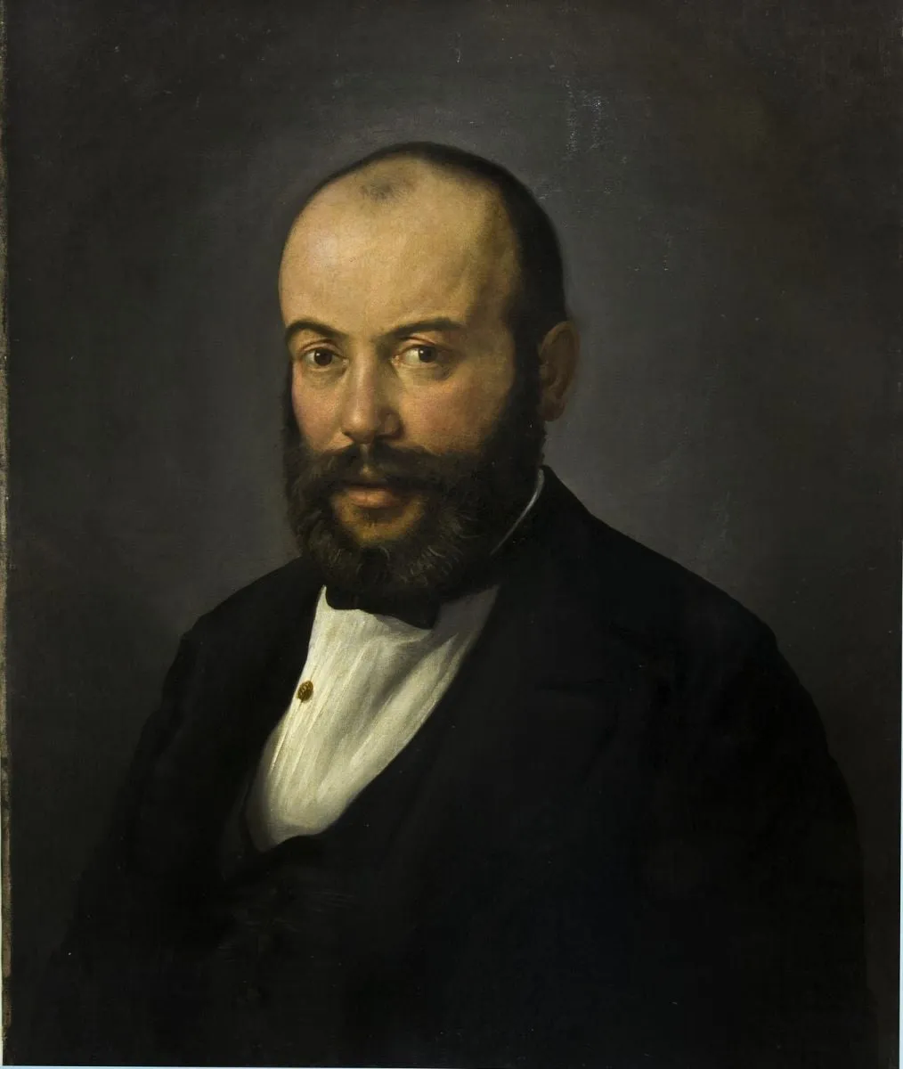 Portretul Bancherului Davicion Bally, by Constantin Daniel Rosenthal, unspecified, 1847