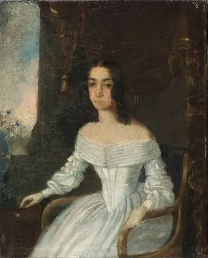 Portretul Elenei Manu (?), by Constantin Daniel Rosenthal