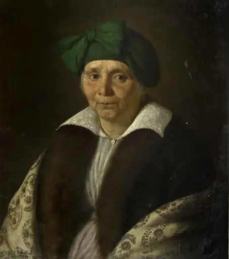 Portretul mamei actorilor Caragiale, by Constantin Daniel Rosenthal
