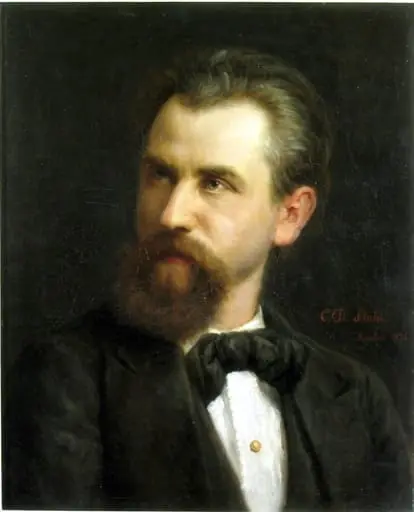 Autoportret la 30 de ani, by Constantin Daniel Stahi