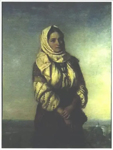Țărancă tânără, by Constantin Daniel Stahi