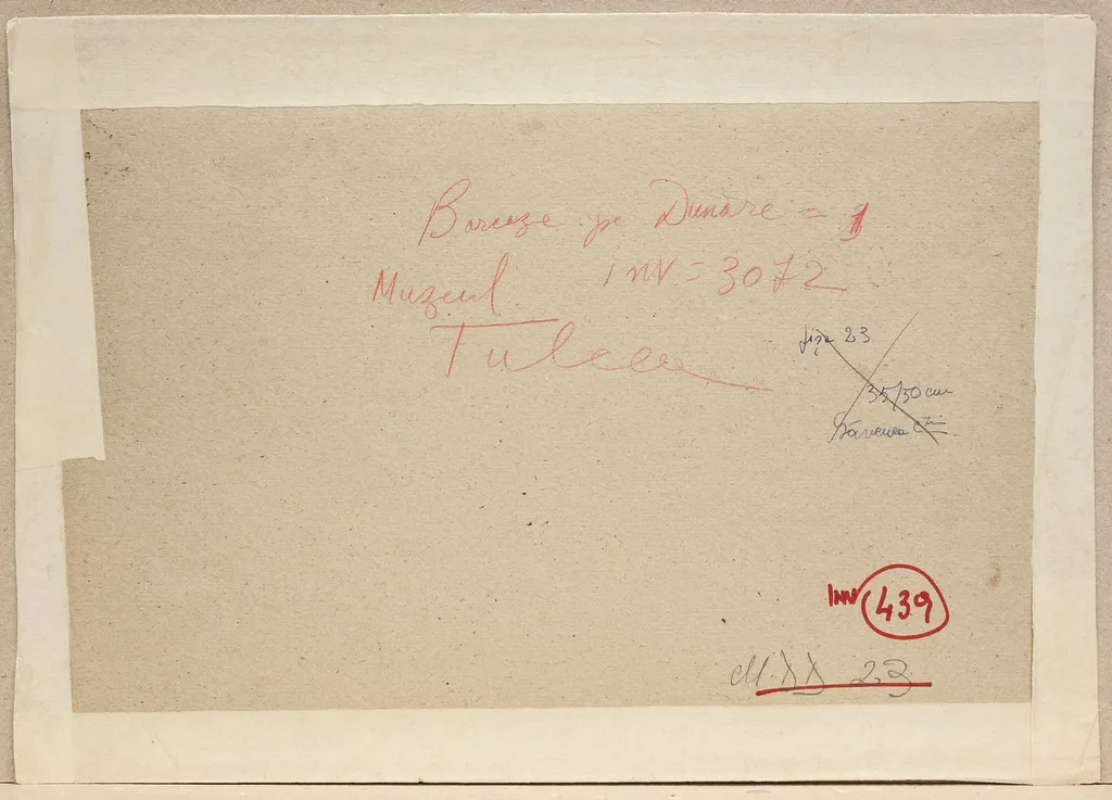 Barcaze pe Dunăre, by Constantin Găvenea, 1950