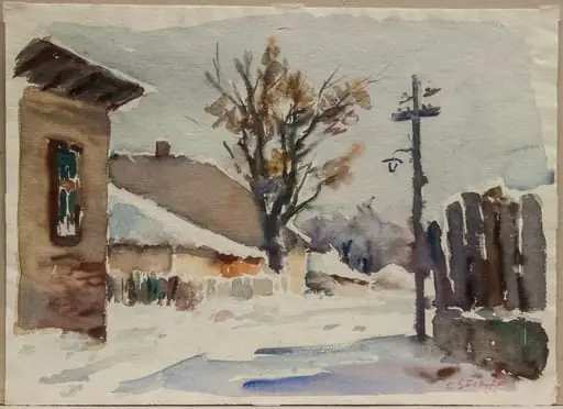 Iarna, by Constantin Găvenea