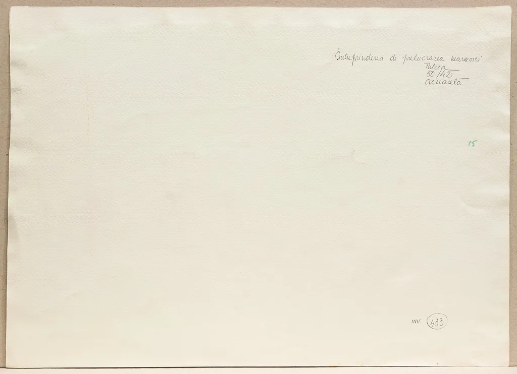 Întreprinderea de prelucrarea marmurei Tulcea, by Constantin Găvenea, unspecified, 1950