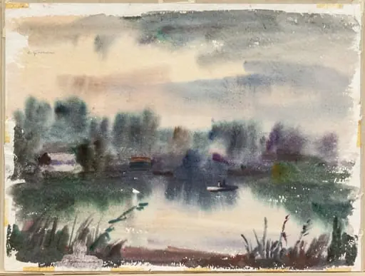 Lacul Ciuperca, by Constantin Găvenea