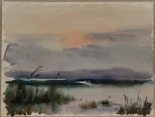 Peisaj la Calica, by Constantin Găvenea