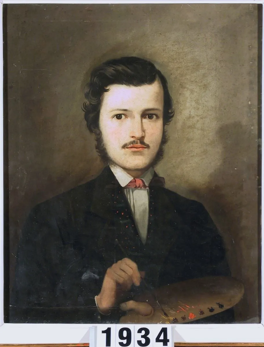 Autoportret, by Constantin Georgescu, unspecified