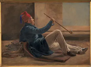 The Architect Gottlieb Bindesbøll, by Constantin Hansen, 1837