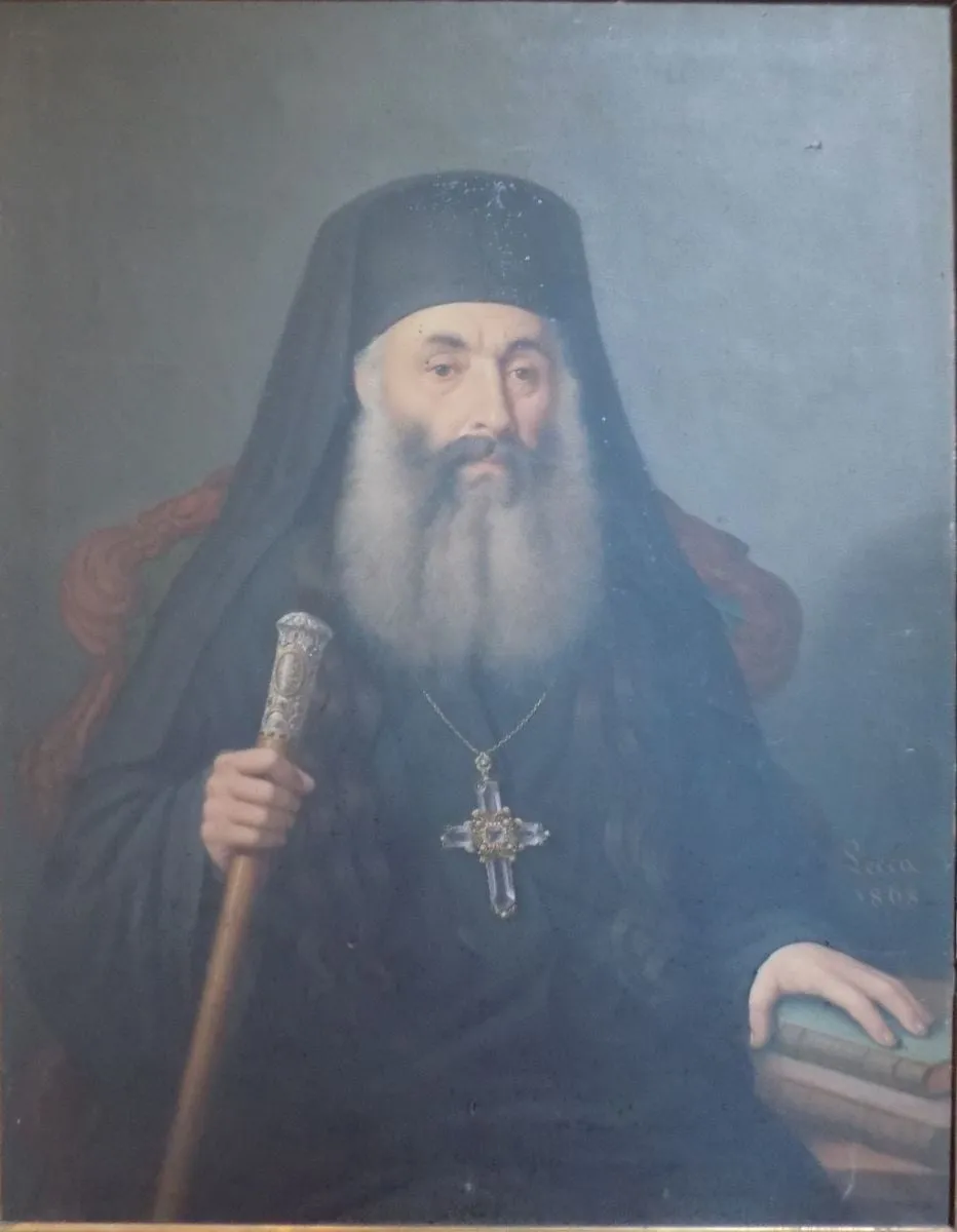 Portret de mitropolit, by Constantin Lecca, unspecified, 1850
