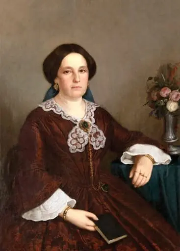 Portretul Eufrosinei Lecca, by Constantin Lecca