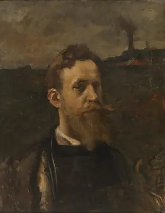 Self-portrait, by Constantin Meunier