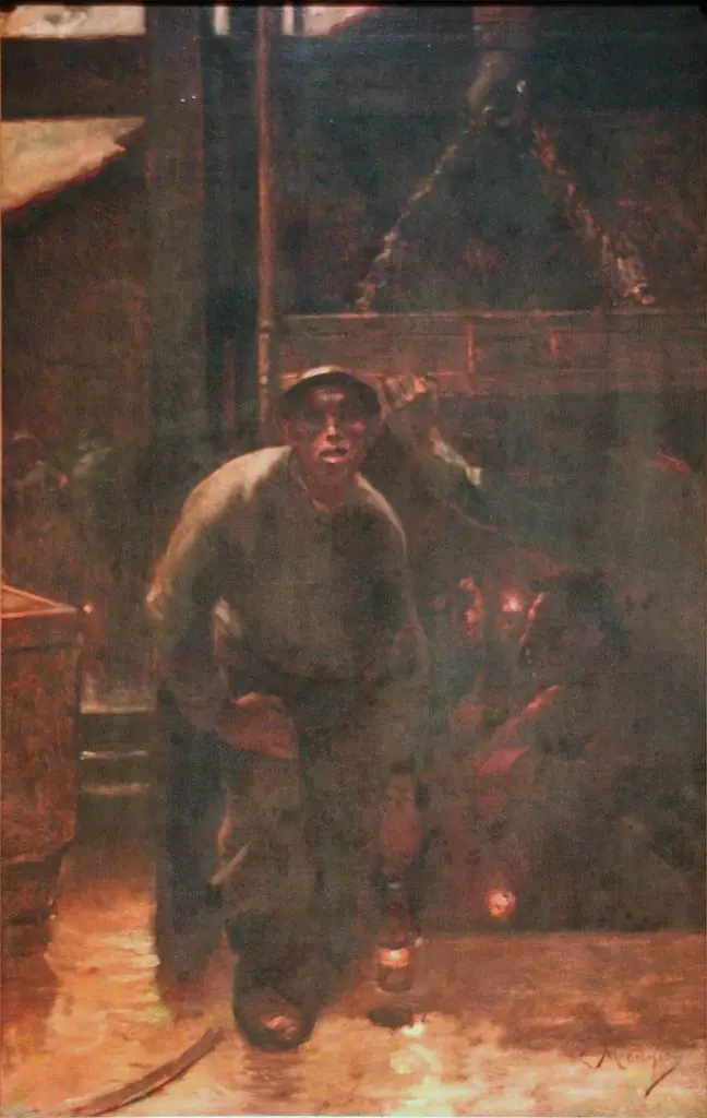 The Pithead, by Constantin Meunier
