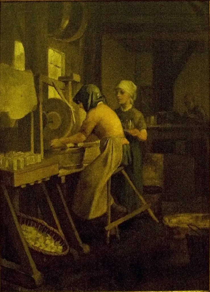 Women Working in a Glass Factory, by Constantin Meunier