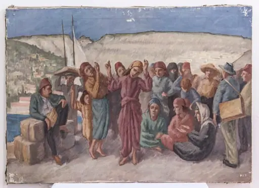 Aspecte Balcic, by Constantin Petrescu-Dragoe